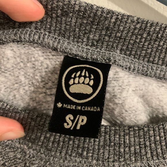 Muskoka Bearwear Salt and Pepper Pullover Made in Canada - Picture 2 of 4